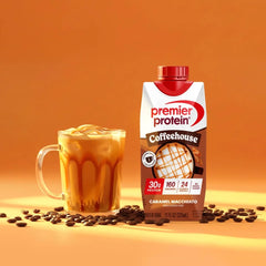 Premier Protein Caramel Macchiato Ready to Drink Protein Shake - 4pk/44oz