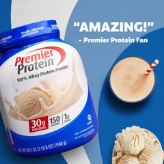 Premier Protein 100% Whey Protein Powder - Vanilla - 40.2oz/29 Servings