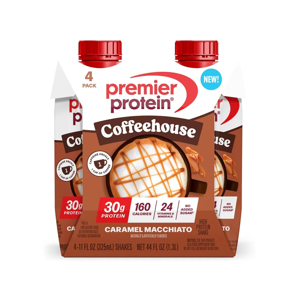 Premier Protein Caramel Macchiato Ready to Drink Protein Shake - 4pk/44oz