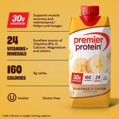 Premier Protein Nutritional Shake - Bananas & Cream