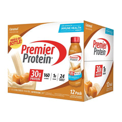 Premier Protein Nutritional Shake Caramel Non-Caffeinated - 11.5oz/12ct